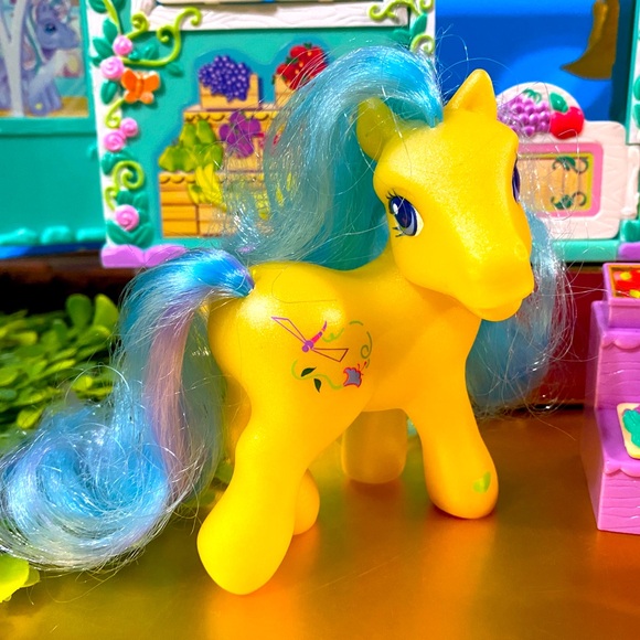 MY LITTLE PONY G3 VINTAGE 2003 BLOOMIN’ BLOSSOMS SHOP & MEADOWBR… - Picture 6 of 16